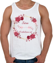 printfashion Sára - Férfi atléta - Fehér (2797320)