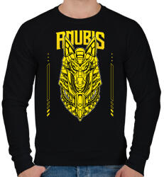 printfashion Anubis - Férfi pulóver - Fekete (14059899)