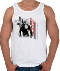 printfashion Saitama | Revenge GYM - Férfi atléta - Fehér (13885582)