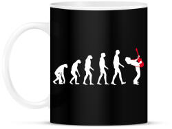 printfashion Rock evolúció - Bögre - Fekete (1140765)