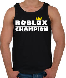 printfashion Roblox Champion - Férfi atléta - Fekete (2849814)