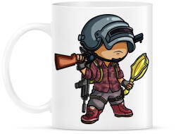 printfashion PUBG - Bögre - Fehér (2129721)