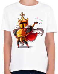 printfashion Golden Knight - Gyerek póló - Fehér (2314150)