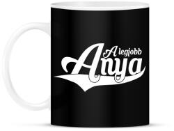 printfashion A legjobb anya - Bögre - Fekete (4817305)