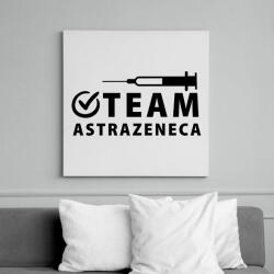 printfashion Team AstraZeneca - Vászonkép - Fehér (6636570)