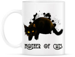 printfashion mother ofcats - Bögre - Fehér (5800307)