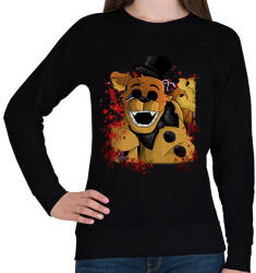 printfashion golden freddy - Női pulóver - Fekete (15146856)