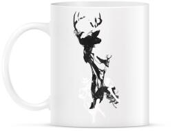 printfashion Last time I was a deer - Bögre - Fehér (788701)