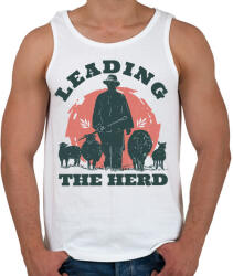 printfashion Juhász - leading the herd - Férfi atléta - Fehér (5608432)