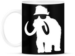 printfashion Laza mammut - Bögre - Fekete (1609482)