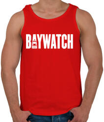 printfashion BAYWATCH - Férfi atléta - Piros (289235)