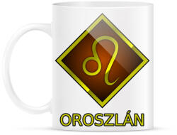 printfashion Oroszlán - Bögre - Fehér (5351374)
