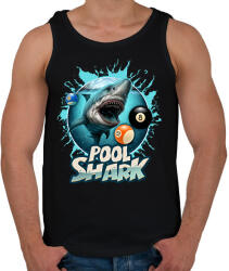 printfashion Pool Shark 2 - Férfi atléta - Fekete (11870735)