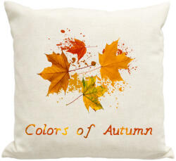 printfashion colors of autumn - Párnahuzat, Díszpárnahuzat - Lenvászon (1874169)