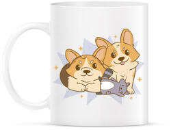 printfashion Corgik - Bögre - Fehér (12046833)