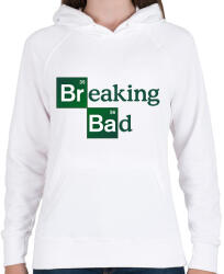 printfashion Breaking Bad - Női kapucnis pulóver - Fehér (2529742)