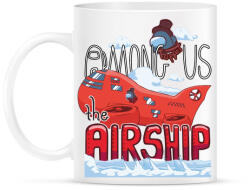 printfashion Among us airship 2021 - Bögre - Fehér (4142634)