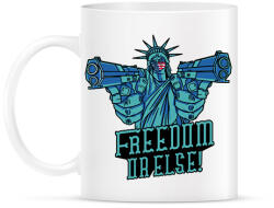 printfashion Szabadság - Bögre - Fehér (9438791)