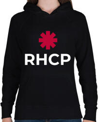 printfashion RHCP 2 - Női kapucnis pulóver - Fekete (11361636)