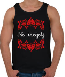 printfashion Ne idegelj - Férfi atléta - Fekete (16381554)