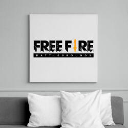 printfashion Free Fire - Vászonkép - Fehér (6631495)