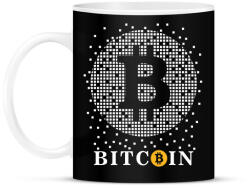 printfashion BITCOIN 4EVER 20 - Bögre - Fekete (6010545)