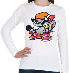 printfashion FNF - Női hosszú ujjú póló - Fehér (5671227)