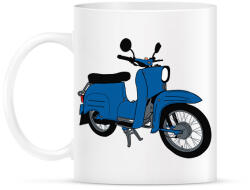 printfashion Simson Schwalbe - Bögre - Fehér (7320987)