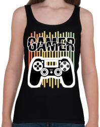 printfashion Gamer - Női atléta - Fekete (7037794)