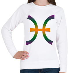 printfashion Halak - Női pulóver - Fehér (4084322)