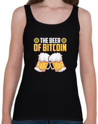 printfashion BITCOIN 4 EVER 76 - Női atléta - Fekete (6206094)