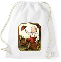 printfashion Vintage béka - Sportzsák, Tornazsák - Fehér (13245429)