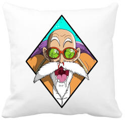 printfashion Dragon Ball Mester - Párnahuzat, Díszpárnahuzat - Fehér (2854840)