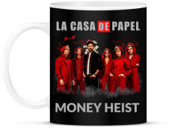 printfashion LA CASA DE PAPEL - Bögre - Fekete (2811973)