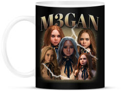 printfashion M3gan horror - Bögre - Fekete (15483997)