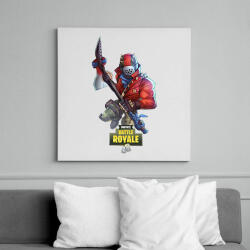 printfashion Fortnite Battle Royale - Vászonkép - Fehér (6638725)