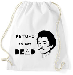 printfashion Petőfi nem halott - Sportzsák, Tornazsák - Fehér (6610413)