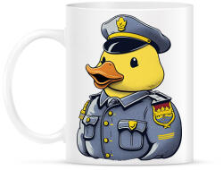 printfashion Rendőr gumikacsa - Bögre - Fehér (12472843)