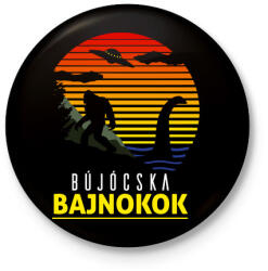 printfashion Bújócska bajnokok - Kitűző, hűtőmágnes - Fekete (3096180)