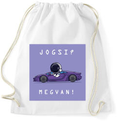 printfashion Jogsi? Megvan! - Sportzsák, Tornazsák - Fehér (6391436)