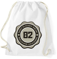printfashion 82 - Sportzsák, Tornazsák - Fehér (7146591)