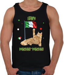 printfashion Cicc-cicc - Italy - Férfi atléta - Fekete (7582919)