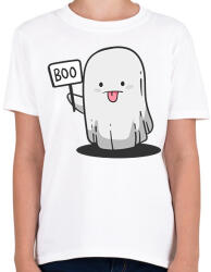 printfashion Boo - Gyerek póló - Fehér (14454809)
