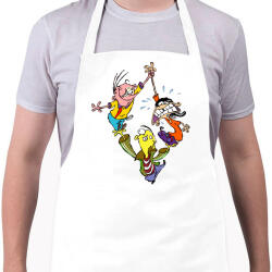 printfashion Ed Edd Eddy - Kötény - Fehér (4910336)
