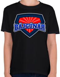 printfashion BÁJGÚNÁR - Gyerek póló - Fekete (9971154)