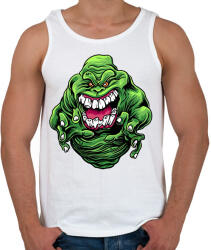 printfashion Ghost Busters Slimer - Férfi atléta - Fehér (2643357)