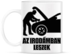 printfashion Autószerelő iroda - Bögre - Fehér (13775660)