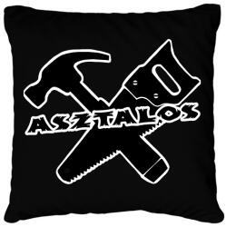printfashion asztalos - Párnahuzat, Díszpárnahuzat - Fekete (7559673)