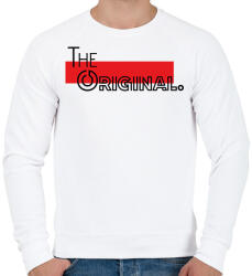 printfashion 1. testvér - The original. - Férfi pulóver - Fehér (7015065)