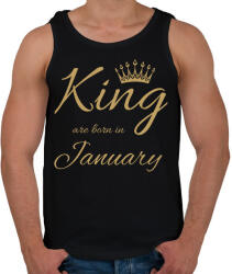 printfashion king - Férfi atléta - Fekete (4639888)